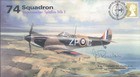 74 Squadron Supermarine Spitfire I signed Wing Commander John Freeborn DFC*