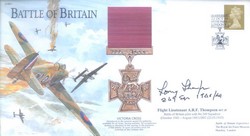 BB01c Battle of Britain - VC signed Flt Lt A R F Thompson DFC