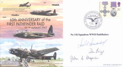 MF4 The Formation of the Pathfinder Force signed No 156 Squadron PFF aircrew