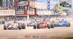 1971 BRM P160 MARCH TYRRELL 002 & SURTEES MONZA F1 cover