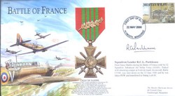 JS(CC)79c Battle of France signed Sqn Ldr Rupert Parkhouse