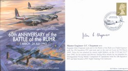 MF5 The Battle of the Ruhr signed Master Engineer John Chapman DFM