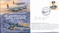 MF5 The Battle of the Ruhr signed Group Captain Robert Law DSO DFC MA AE