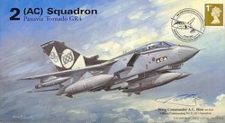 2 (AC) Squadron Panavia Tornado GR4 signed Wing Commander Andy Hine MA RAF