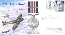BB14e Battle of Britain - MM signed Flt Lt Bill Skinner DFM