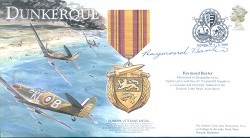 JS(CC)80d Dunkirk cover signed Flt Lt Raymond Baxter