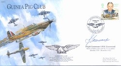 BBS1d Battle of Britain - Guinea Pig Club signed Flt Lt John Greenwood