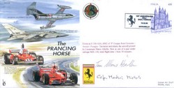 JS(CC)39b Prancing Horse pilot signed cover
