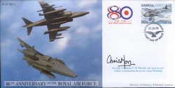 JS(CC)41b RAF 80th Anniversary - Offensive Support signed OC RAF Wittering