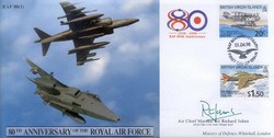 JS(CC)41e RAF 80th Anniversary - Offensive Support signed ACM Sir Richard Johns