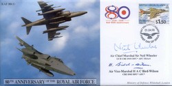 JS(CC)41h RAF 80th Anniversary - Offensive Support signed ACM Sir Neil Wheeler &AVM Bird Wilson