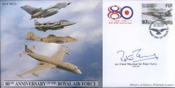 JS(CC)42c RAF 80th Anniversary - Air Reconnaissance signed ACM Sir Peter Terry