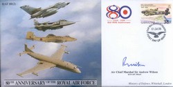 JS(CC)42d RAF 80th Anniversary - Air Reconnaissance signed ACM Sir Andrew Wilson