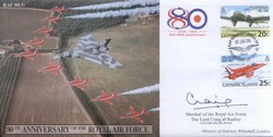 JS(CC)43e RAF 80th Anniversary - Air Displays / Training signed MRAF Lord Craig