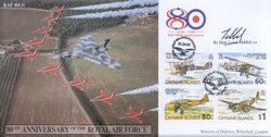 JS(CC)43g RAF 80th Anniversary - Air Displays / Training signed Rt Hon Lord Tebbit