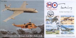 JS(CC)44g RAF 80th Anniversary - Maritime Patrol / SAR signed Rt Hon Tom King