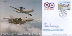 JS(CC)45b RAF 80th Anniversary - Air Defence / AEW signed OC RAF Coningsby