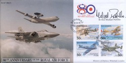 JS(CC)45g RAF 80th Anniversary - Air Defence / AEW signed Rt Hon Michael Portillo
