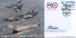 JS(CC)49b RAF 80th Anniversary - Strike Attack signed OC RAF Bruggen