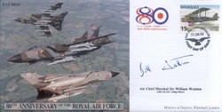 JS(CC)49c RAF 80th Anniversary - Strike Attack signed ACM Sir William Wratten