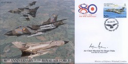 JS(CC)49d RAF 80th Anniversary - Strike Attack signed ACM Sir Roger Palin