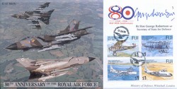 JS(CC)49g RAF 80th Anniversary - Strike Attack signed Lord Robertson