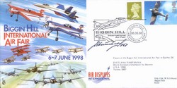 JS(CC)52d RAF cover signed Female World Aerobatic Champion