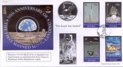 JS(CC)64a 30th Anniversary of the first Manned Moon Landing unsigned cover