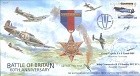 JS(CC)70c 60th Anniversary of the Battle of Britain cover signed Wg Cdr Beazley DFC