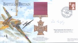 BB01d Battle of Britain - VC signed Wg Cdr John Beazley DFC