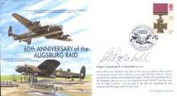 MF2 The Augsburg Raid signed Flight Lieutenant Pat Dorehill DSO DFC*