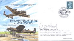 MF2 The Augsburg Raid signed Wing Commander Kenneth Cook DFC