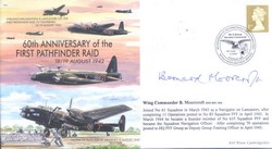 MF4 The Formation of the Pathfinder Force signed Wing Commander Bernard Moorcroft DSO DFC MA