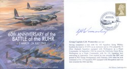 MF5 The Battle of the Ruhr signed Group Captain Geoffrey Womersley DSO* DFC