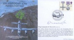 MF8 The Peenemunde Raid signed Wing Commander Bernard Moorcroft DSO DFC MA